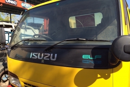 ขายรถISUZU NPR CNG แท้อุปกรณ์ครบแท้ๆจากญี่ปุ่น แกะมาประกอบอย่างดี มีอินวอย