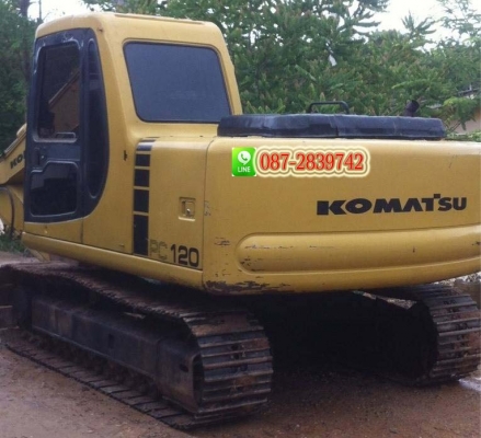 ขายรถแบคโฮ KOMATSU PC 120-6 เก่านอก