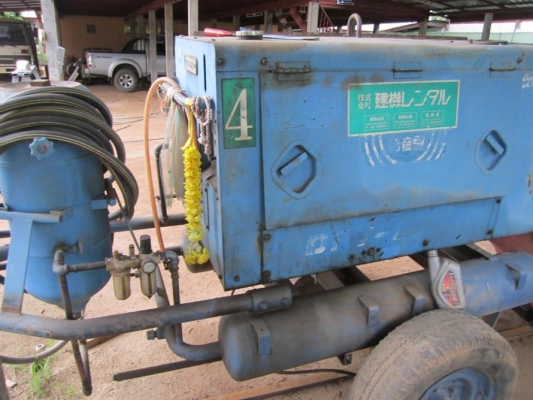 ขายด่วน ปั๊มลม DENYO ญี่ปุ่น ระบบลากจูง   70000  บาท