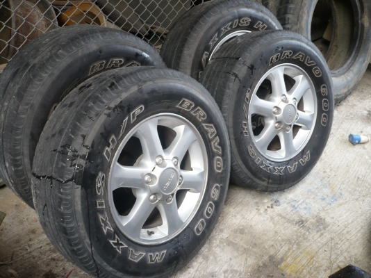 แม็กISUZUขอบ16พร้อมยางปี10