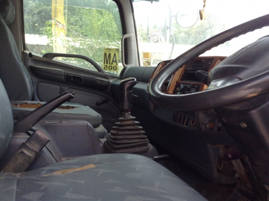 รถบ้านมือเดียวพร้อมใช้HINO MEGA260แรงปี49พ่วงดั้มแม่ลูก