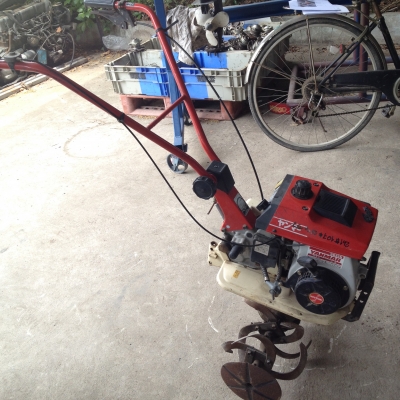 รถพรวนดินเดินตาม YANMAR เก่าญี่ปุ่น พร้อมชุดพรวนดิน สภาพดี รถพร้อมทำงาน