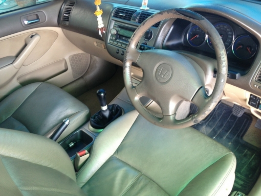 HONDA, CIVIC 1.7 EXi โฉม Dimention ปี03 เกียร์ธรรมดา ติดแก๊ส LPG หัวฉีด HONDA, CIVIC 1.7 EXi โฉม Dimention ปี03 เกียร์ธรรมดา ติดแก๊ส LPG หัวฉีด