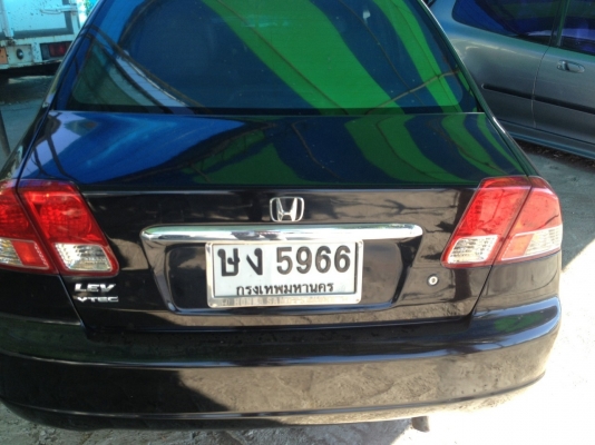 HONDA, CIVIC 1.7 EXi โฉม Dimention ปี03 เกียร์ธรรมดา ติดแก๊ส LPG หัวฉีด HONDA, CIVIC 1.7 EXi โฉม Dimention ปี03 เกียร์ธรรมดา ติดแก๊ส LPG หัวฉีด