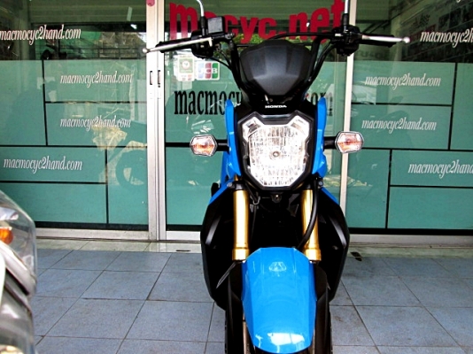 ZOOMER สีนํ้าเงิน สีรุ่นใหม่ รถเดือน พ.ย ปี 2556 ไมล์ 1195 โล ฟรีค่าโอน  44900