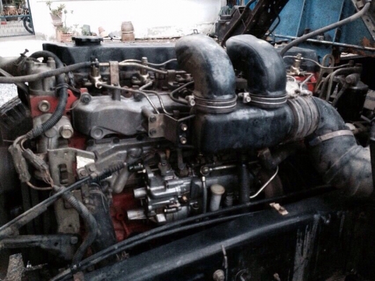 ขายรถ6ล้อเดก้า195ติดเครน3ตันยาว6.50 เมตรยาง 9.00 ขอบ20