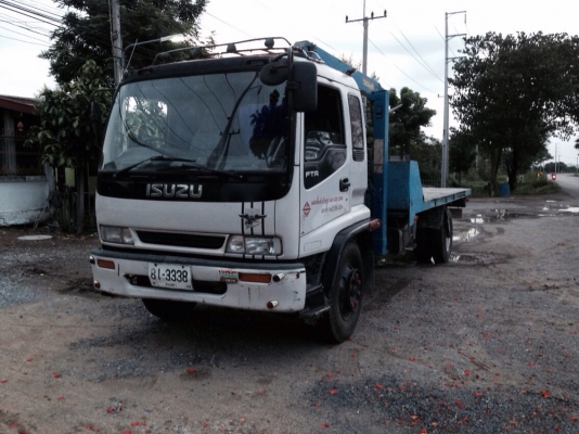 ขายรถ6ล้อเดก้า195ติดเครน3ตันยาว6.50 เมตรยาง 9.00 ขอบ20