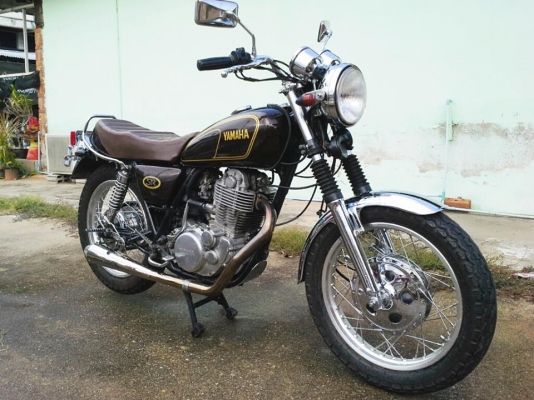 ขาย sr 400 เดิม อินวอย สรรรพสามิตร ตัวจริง 100\% รถสวยมากคับ (น้ำตาล)