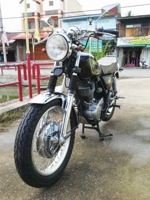 ขาย sr 400 เดิม อินวอย สรรรพสามิตร ตัวจริง 100\% รถสวยมากคับ (น้ำตาล)