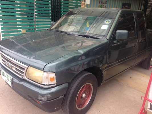 **129,000 บ.ต่อรอง**ขายมังกรทองแค็ป ราคาเบาๆ ISUZU SPACECAB 2.5SL 90HP โฉมแป๊ะยิ้ม ปี38/95 เครื่องเดิมเกียร์เดิม เครื่องแน่น ประหยัด เกียร์ดีไม่หลุดไม่หอน ช่วงล่างหนึบไม่ส่าย คัสซีสวยไม่ผุ คัสซีเสริมล่างมาแข็งแรงพร้อมบรรทุก หน้า-หลังเดิมไม่เคยชนหนัก ภาในเ