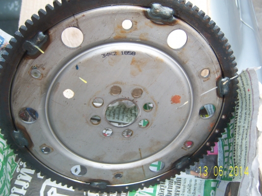 ฟลายวิลของโตโยต้าเกียร์ออโต้ ถอดจาก altis 1.8 dual ปี2011