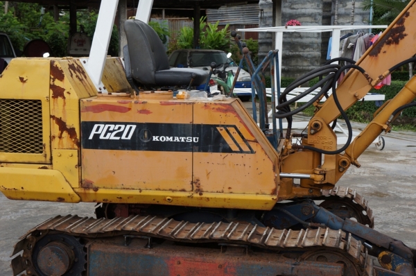 KOMUTSU PC20-3  เก่านอก
