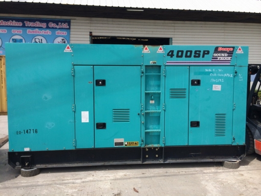 เครื่องปั่่นไฟมือสอง DCA-400SPK2 สนใจโทร 083 081 2889 ฟ้า