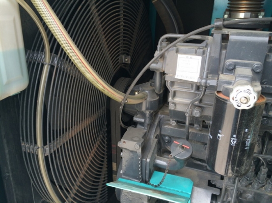 เครื่องปั่่นไฟมือสอง DCA-400SPK2 สนใจโทร 083 081 2889 ฟ้า