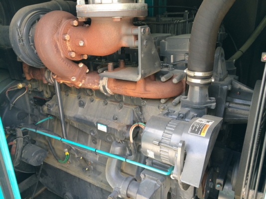 เครื่องปั่่นไฟมือสอง DCA-400SPK2 สนใจโทร 083 081 2889 ฟ้า