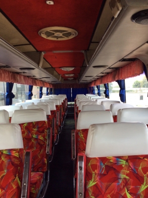 ขายรถบัส ยี่ห้อ Nissan 6ล้อ (แอร์ถุงลม) เครื่อง Hino