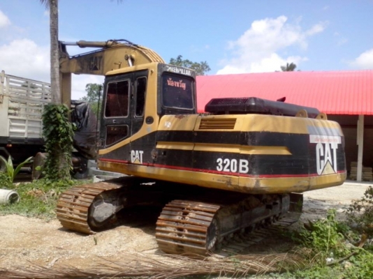 รถแบคโฮมือสอง CAT 320B สภาพรถเยี่ยม 090-268-2646 พร้อมจัด ไฟแนนซ์