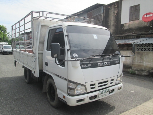 ขาย Isuzu NKR 4ล้อ ไม่ติดเวลา รถห้างแท้ไฟลาย 100แรง ปี06.