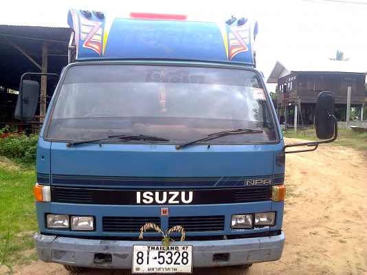 หกล้อ อีซูซุ NPR115เกียร์สั้น รถบ้านแท้ รดราคาแล้วครับ เจ้าของร้อนเงิน