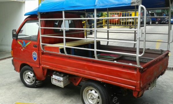 กะป๊อไดฮัทสุ s80 พร้อมใช้มาก ขับดีเครื่องดี วิ่งไกลสบาย แก๊ส+น้ำมัน