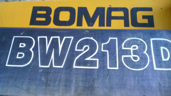 รถบดอัด สั่นสะเทือน BROMAX  BW213 ดี แบบสองเพลา รถสวยเนี๊ยบ มีทะเบียนครบ