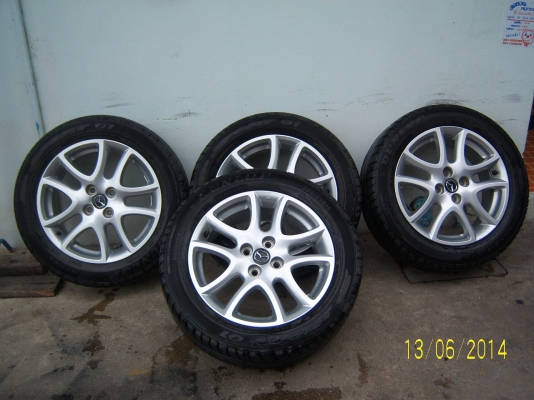 แม็กมาสด้า2พร้อมยาง 205 55 16  1ชุด