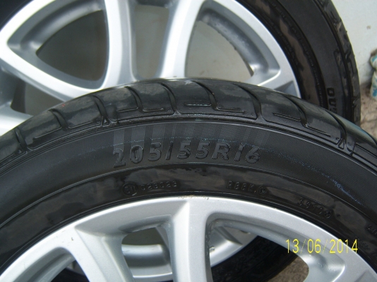 แม็กมาสด้า2พร้อมยาง 205 55 16  1ชุด