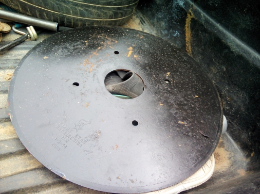 จัดส่งไปที่จ.สุรินท์เรียบร้อยแล้วครับ ผานพรวน 5โครง6 ตราช้าง DH226โปร 5x22"