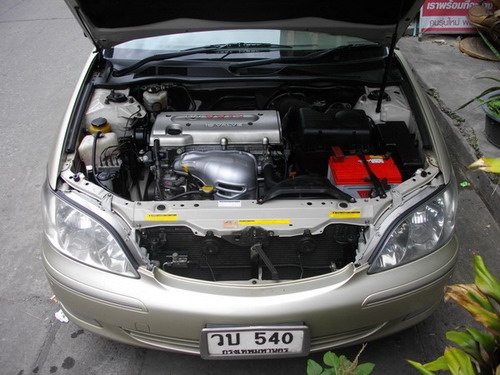 ขาย CAMRY 2.4Q สีทอง ตัวท๊อป ปลายปี02 รถบ้านมือแรกใช้เอง ประกันเพิ่งต่อ ไม่มีชนเดิมๆ ราคา 319000 บาท