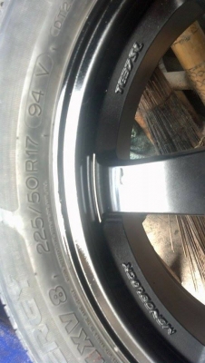 TE37 ขอบ 17 กว้าง 7 ขนาด 4 รู 100 พร้อมยาง 7900 TE37 ขอบ 17 กว้าง 7 ขนาด 4 รู 100 พร้อมยาง 7900