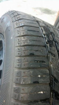 ล้อพร้อมยาง 185-55-15 ปี 13 เกือบป้ายแดง