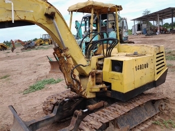 รถขุดเล็ก ราคาน่าใช้มาอีกคันแล้วครับ YANMAR: YTB 1200 สภาพพร้อมใช้ มือสองเก่าญี่ปุ่น