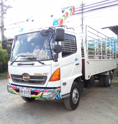 6 ล้อกลาง  *Euro.2*  HINO MEGA  FC4J 150 แรงม้า *ยาว 5.50 ม.* รถสวยเดิม-สภาพพร้อมใช้งาน *รถห้างแท้* มีเล่มพร้อมโอน