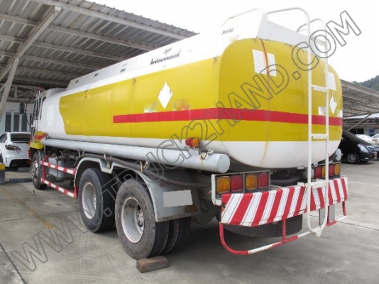 รถบรรทุก10ล้อ บรรทุกน้ำมัน MITSUBISHI FUSO FN517M