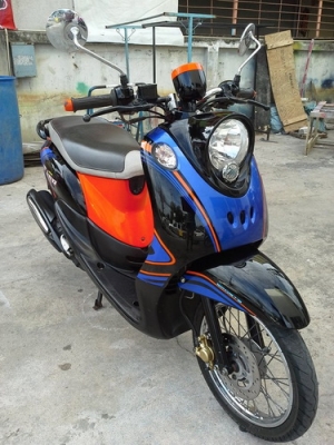 Fino ลายสปอร์ต รถปี55 สวยๆเลยครับราคาถูกๆ ขับขี่ง่าย