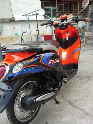 Fino ลายสปอร์ต รถปี55 สวยๆเลยครับราคาถูกๆ ขับขี่ง่าย