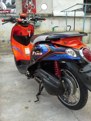 Fino ลายสปอร์ต รถปี55 สวยๆเลยครับราคาถูกๆ ขับขี่ง่าย