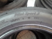 ขายยาง195/55/15 ยางMICHELIN pilot sport 3 ปี 11 ( 1 ชุด )
