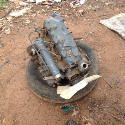 ขาย6,500 เครื่องยนต์รถไถคูโบต้า 3สูบ20แรงไว้เป็นอะไหล่ เครื่องติดได้แต่หลวม