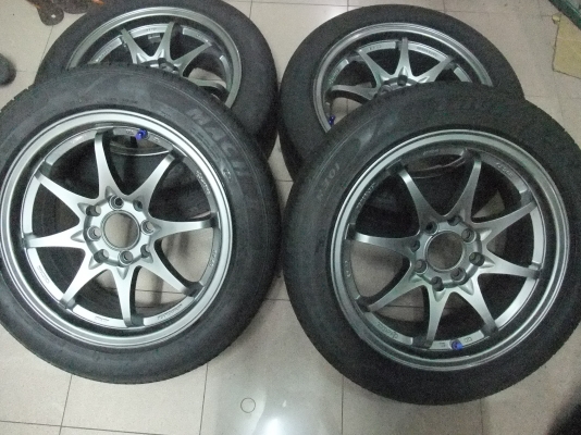 ล้อ CE28 ขอบ15 กว้าง6.5 ET40 พร้อมยาง