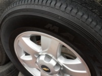 ขายล้อแม็ก chevrolet trail blazer ขอบ 16 พร้อมยาง 215/70/16 ปี 11