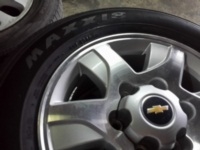 ขายล้อแม็ก chevrolet trail blazer ขอบ 16 พร้อมยาง 215/70/16 ปี 11