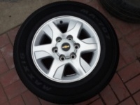 ขายล้อแม็ก chevrolet trail blazer ขอบ 16 พร้อมยาง 215/70/16 ปี 11