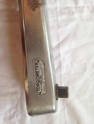 ประแจ torque meter snap on 1/2 250 Ft LB ประแจ torque meter snap on 1/2 250 Ft LB