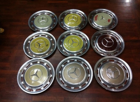 ขายฝาครอบกะทะล้อ Benz 14" w110 w111 w114 หางปลา w116 w123 w108 และอีกหลายรุ่น