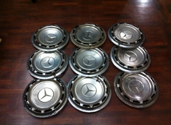 ขายฝาครอบกะทะล้อ Benz 14" w110 w111 w114 หางปลา w116 w123 w108 และอีกหลายรุ่น