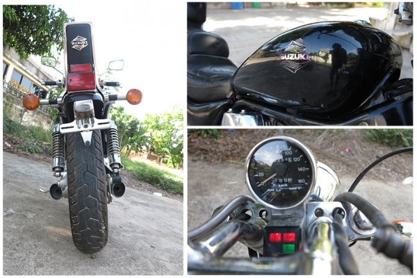 Suzuki Intruder 400 ขายถูกไปเลย หน้าฝนไม่มีที่จอดและ!!