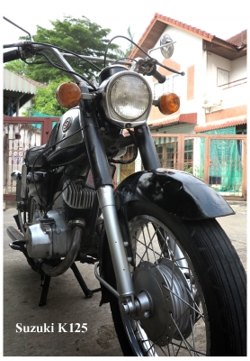 Suzuki K125 ทะเบียนแท้ พร้อมโอนขนส่ง