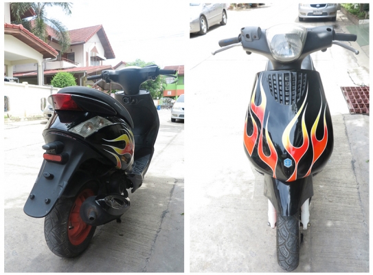 รถอิตาลี Piaggio zip  หายาก100ซีซี