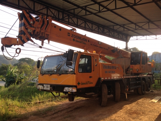 ขายรถเครน Zoomlion ขนาด 30 ตัน บูมยาว 34 เมตร ยังไม่รวมจิบ